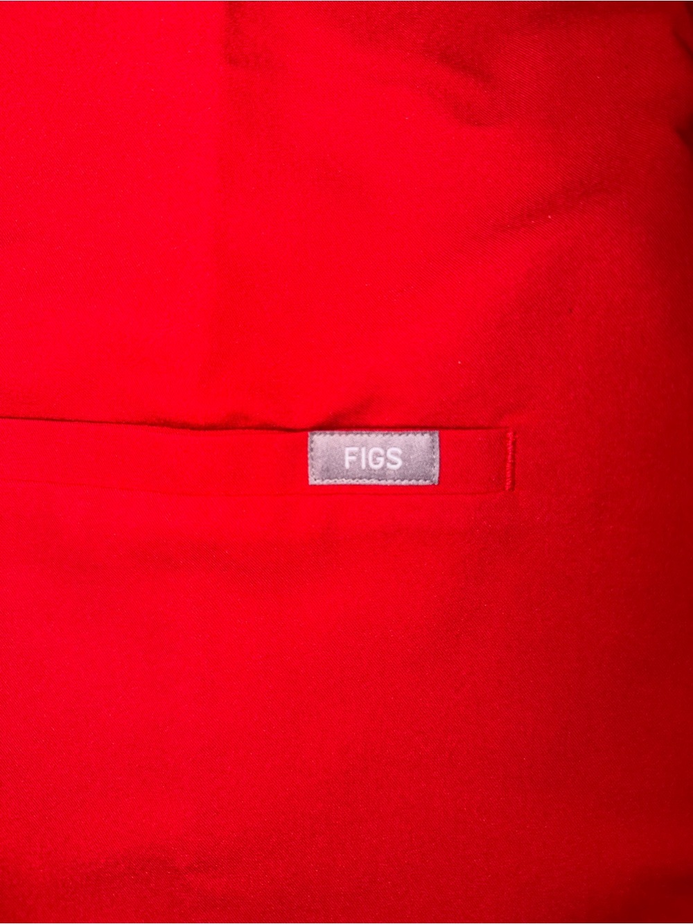 NWT- FIGS Red Scrub Top/Drawstring Jogger Bottoms- Size Medium - Picture 3 of 15